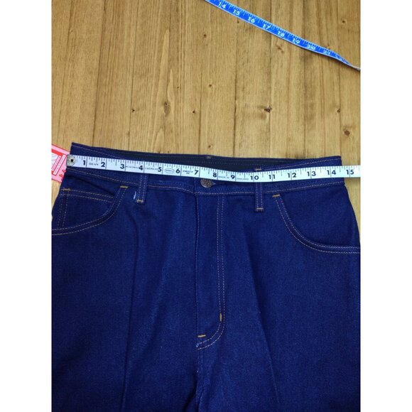 NWT Vintage Taylor Togs Expand-A-Waist Misses 12 Denim Jeans Embroidered Duck - Picture 8 of 11